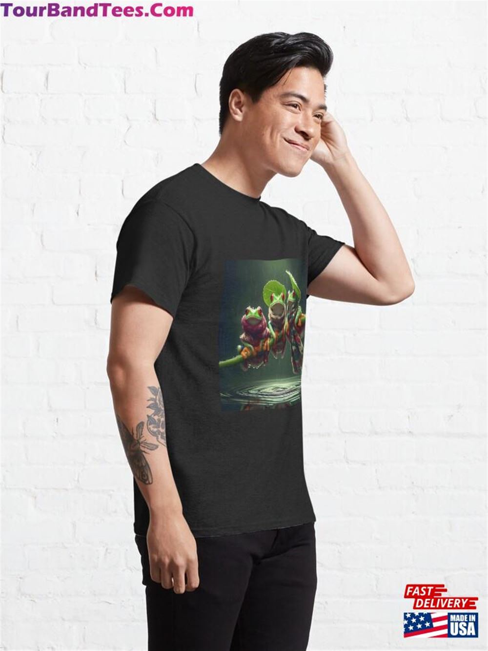 Bohemian Frogs Classic T-Shirt Unisex 29Uf097899 – Utopia Fashion