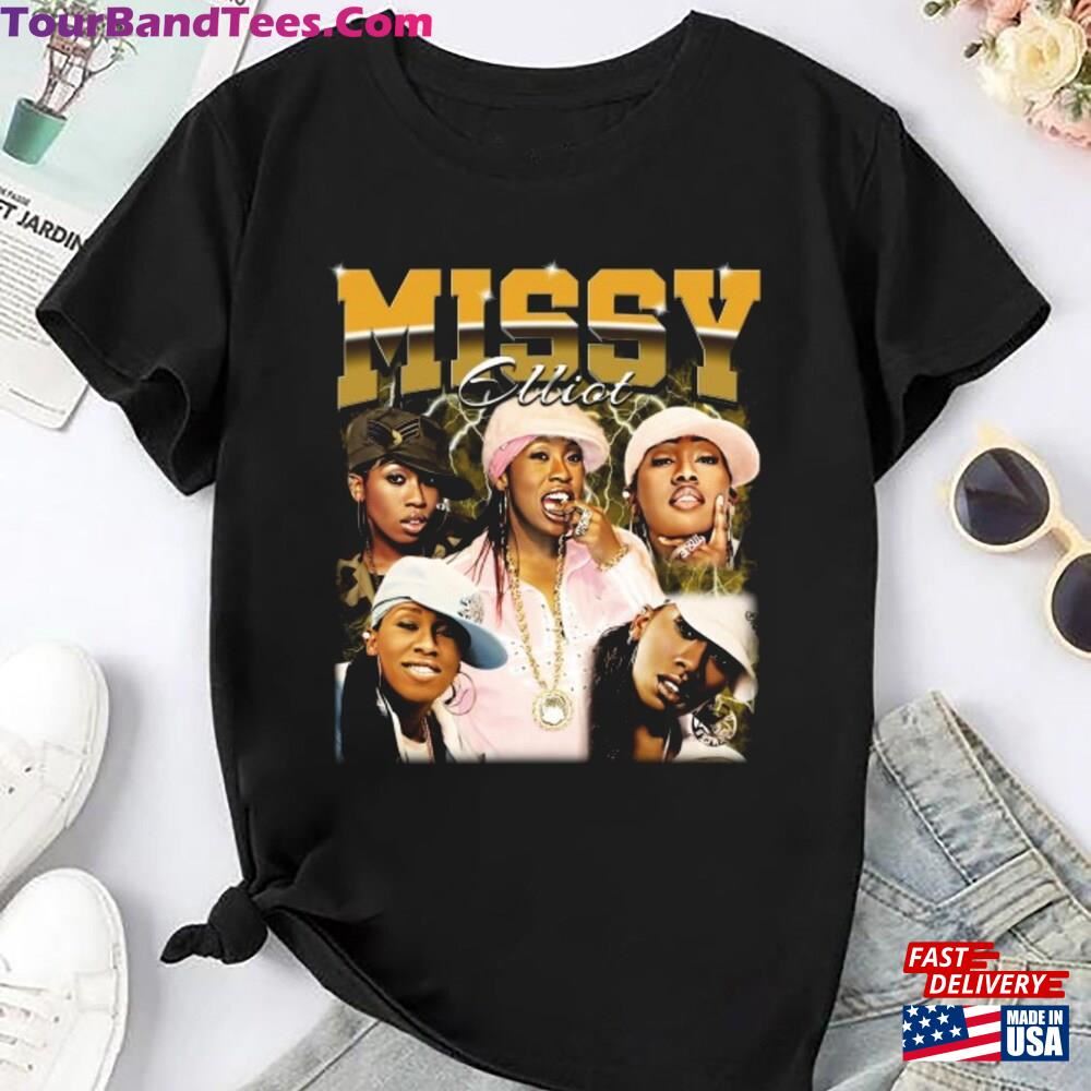 Bootleg Missy Elliott 90S Vintage Shirt Tour Rap Music Classic Sweatshirt 29Uf116873 – Utopia Fashion