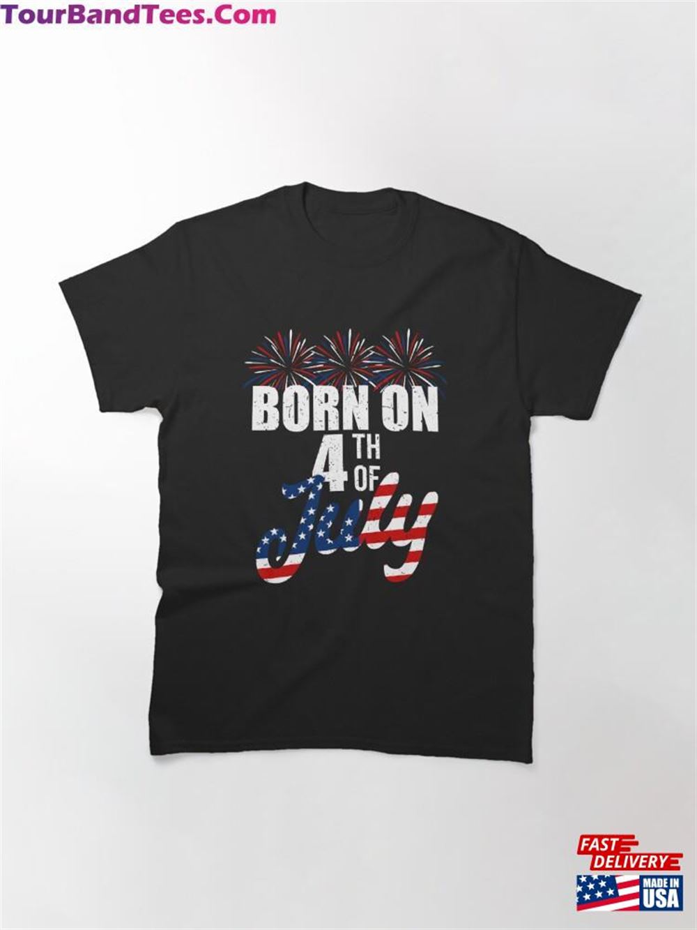 Born On 4Th Of July Shirt Family Shirts T-Shirt Classic 29Uf116588 – Utopia Fashion