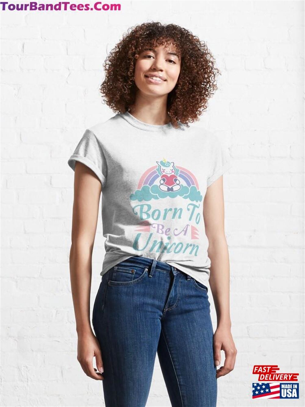 Born To Be A Unicorn Classic T-Shirt Hoodie 29Uf115601 – Utopia Fashion