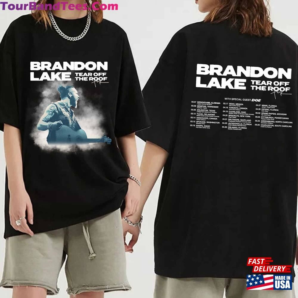 Brandon Lake Tear Off The Roof Tour Shirt Fan Gift Sweatshirt T-Shirt 29Uf115975 – Utopia Fashion