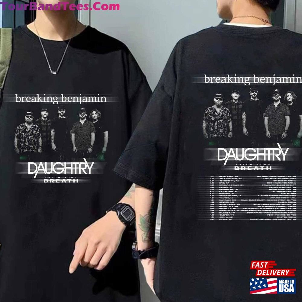 Breaking Benjamin Catch Your Breath Us Tour Shirt Concert Fan Gift Unisex T-Shirt 29Uf098095 – Utopia Fashion