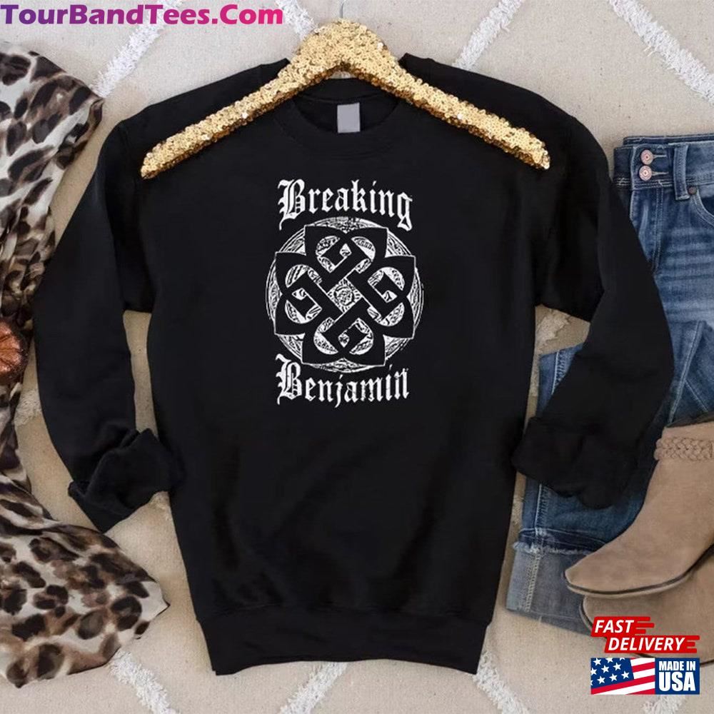 Breaking Benjamin Shirt Fall Tour Merch Gift T-Shirt Hoodie Unisex 29Uf106186 – Utopia Fashion