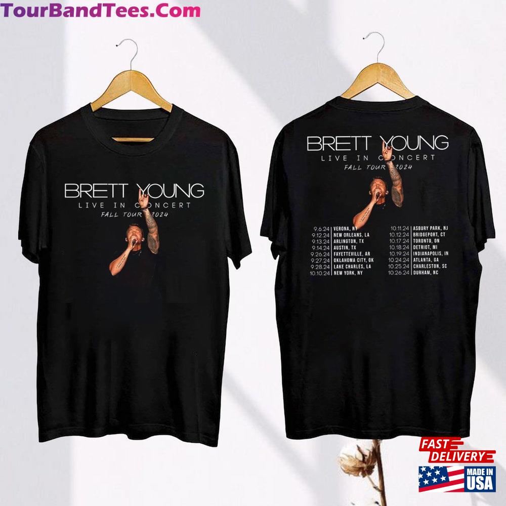 Brett Young Fall Tour T-Shirt Concert Shirt Fan Gift Hoodie Unisex 29Uf115558 – Utopia Fashion