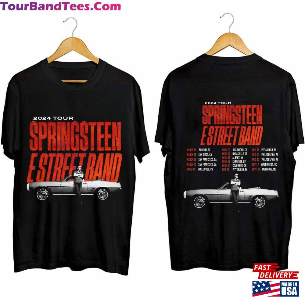 Bruce Springsteen Amp The E Street Band Rescheduled Us Tour Shirt Fan T-Shirt Unisex 29Uf092843 – Utopia Fashion