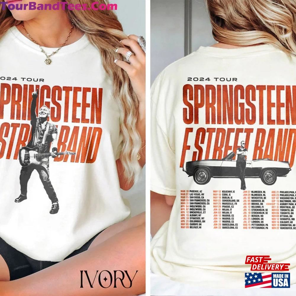 Bruce Springsteen And E Street Tour Shirt Fan Gift Classic Hoodie 29Uf092500 – Utopia Fashion