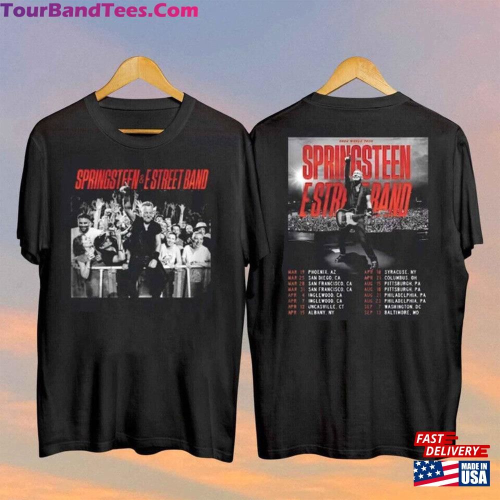 Bruce Street Shirt Tour Springsteen T-Shirt Gift For Fans S 5Xl Unisex Sweatshirt 29Uf102417 – Utopia Fashion