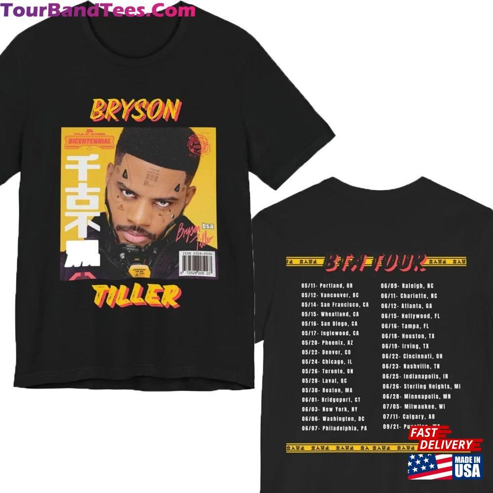 Bryson Tiller Tour Shirt Fan Classic T-Shirt 29Uf112948 – Utopia Fashion