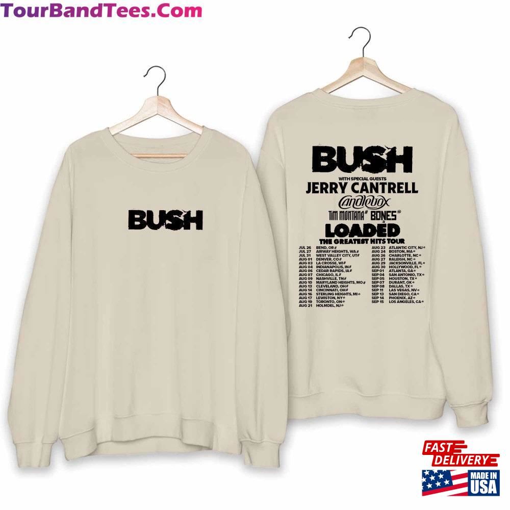 Bush Loaded The Greatest Hits Tour Shirt Classic T-Shirt 29Uf095918 – Utopia Fashion