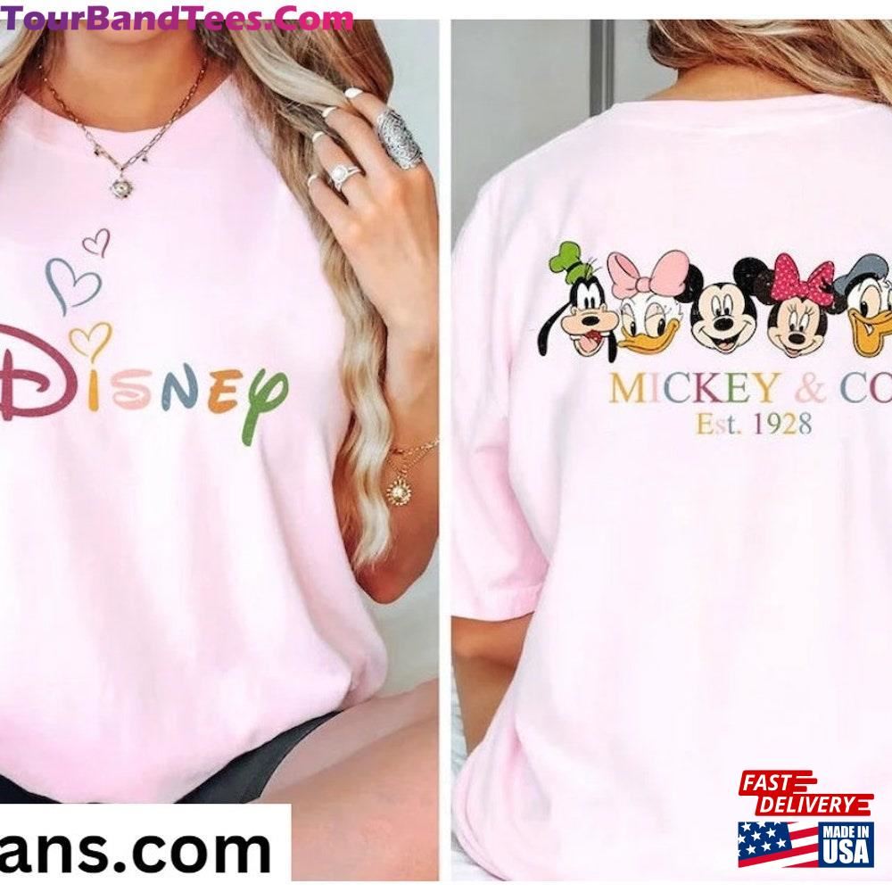 By Teelans Sided Mickey And Co Friends In Beautiful Bright Vibrant Colors Family Trip Sweatshirt Hoodie 29Uf106349 – Utopia Fashion