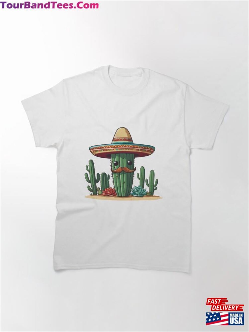 Cactus Fiesta Mexican Holiday Funny Classic T-Shirt Unisex 29Uf111309 – Utopia Fashion