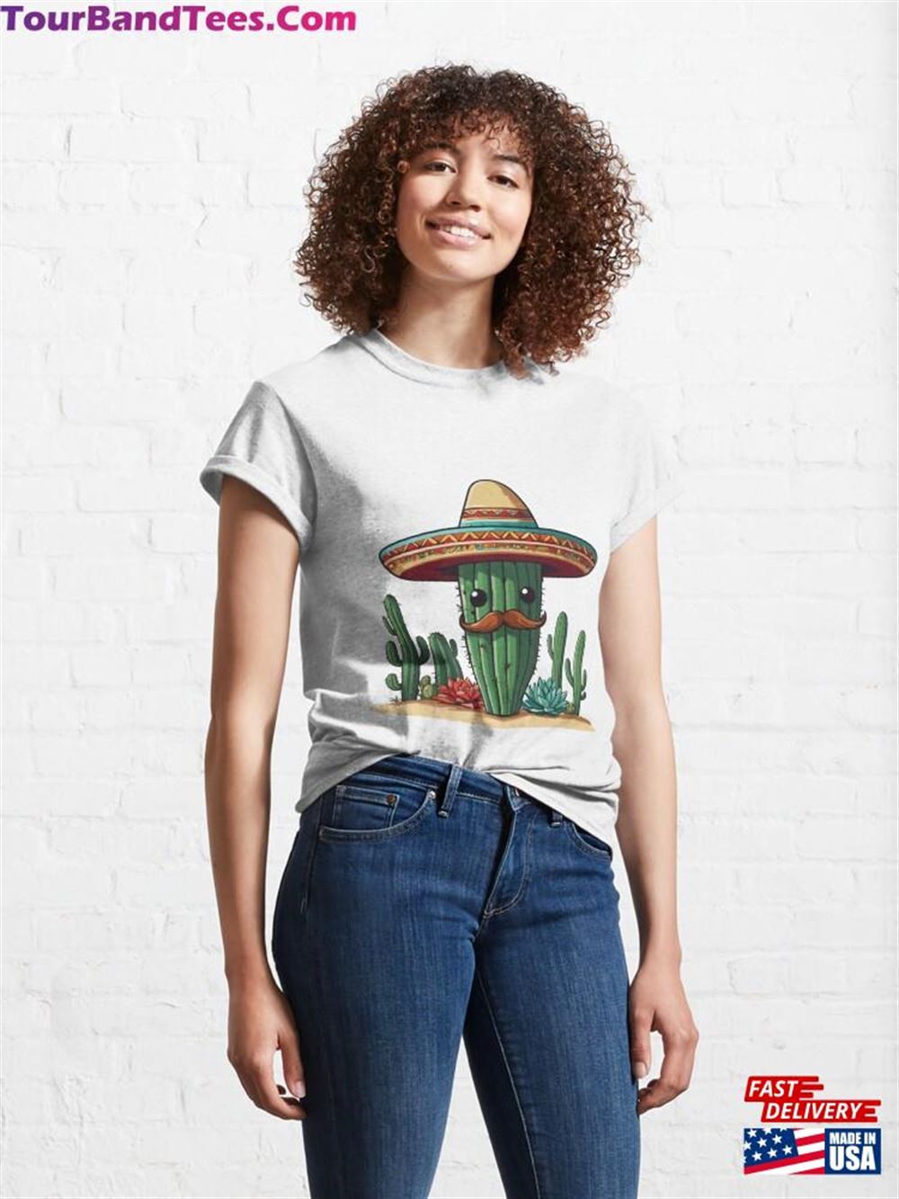 Cactus Fiesta Mexican Holiday Funny Classic T-Shirt Unisex 29Uf111309 – Utopia Fashion