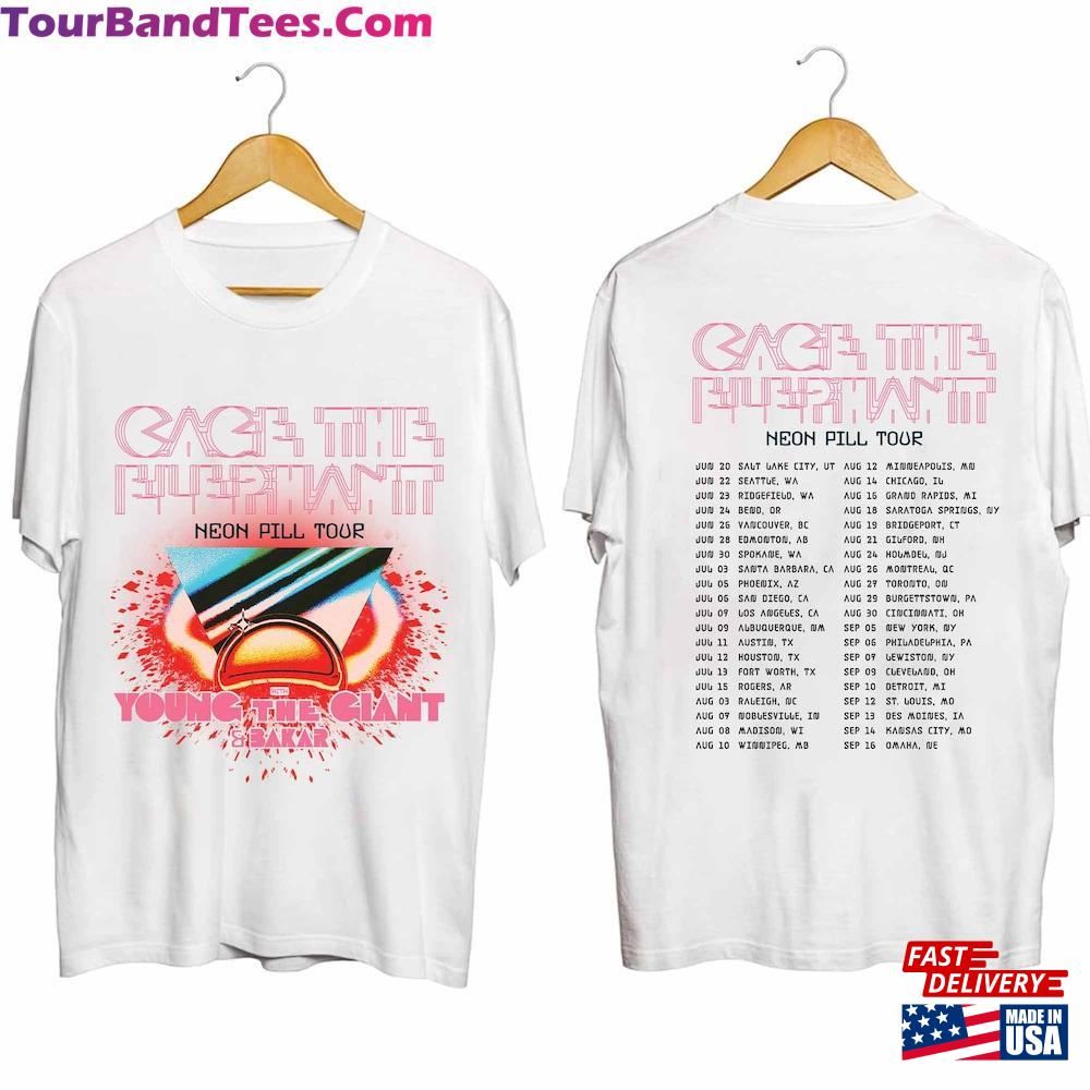 Cage The Elephant Neon Pill Tour Shirt Fan Hoodie Unisex 29Uf106751 – Utopia Fashion