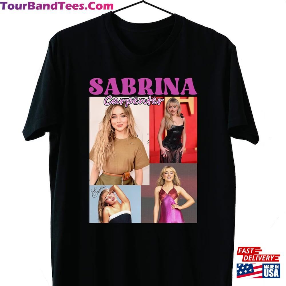 Carpenter 90S Graphic Sabrina Rock Music Tour T-Shirt Gift Fan Shirt Unisex 29Uf097010 – Utopia Fashion