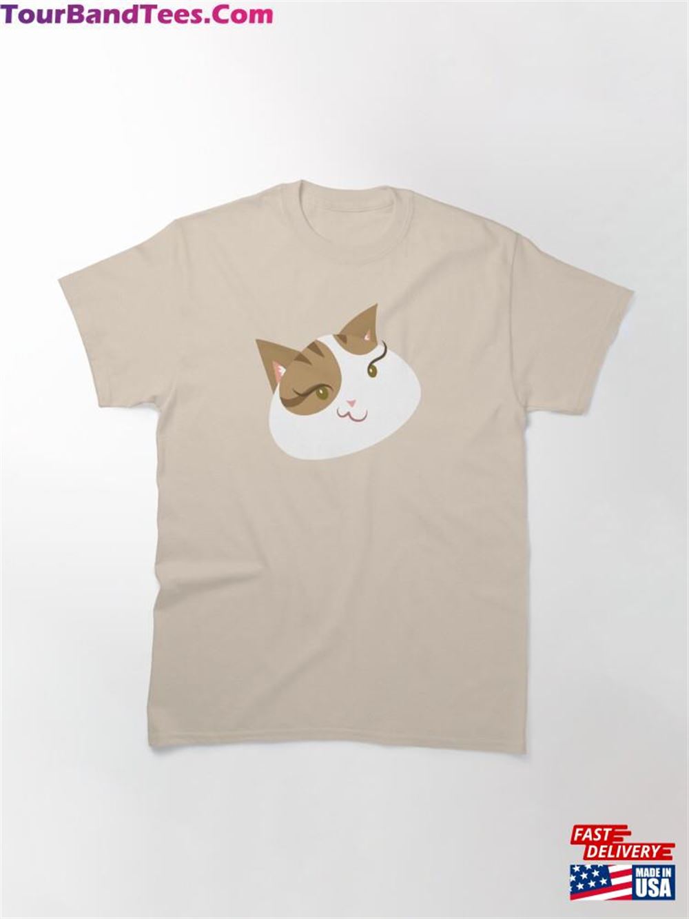 Cat Headshot Classic T-Shirt Unisex 29Uf116411 – Utopia Fashion