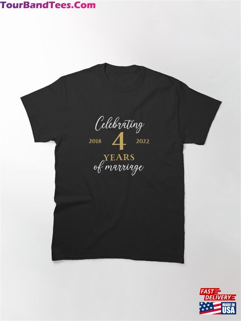 Celebrating Years Of Marriage Classic T-Shirt Hoodie 29Uf102095 – Utopia Fashion