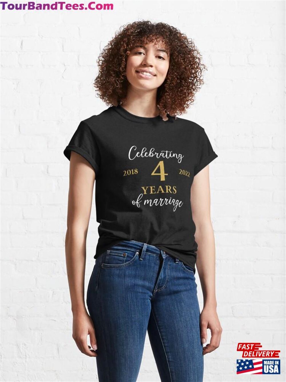 Celebrating Years Of Marriage Classic T-Shirt Hoodie 29Uf102095 – Utopia Fashion