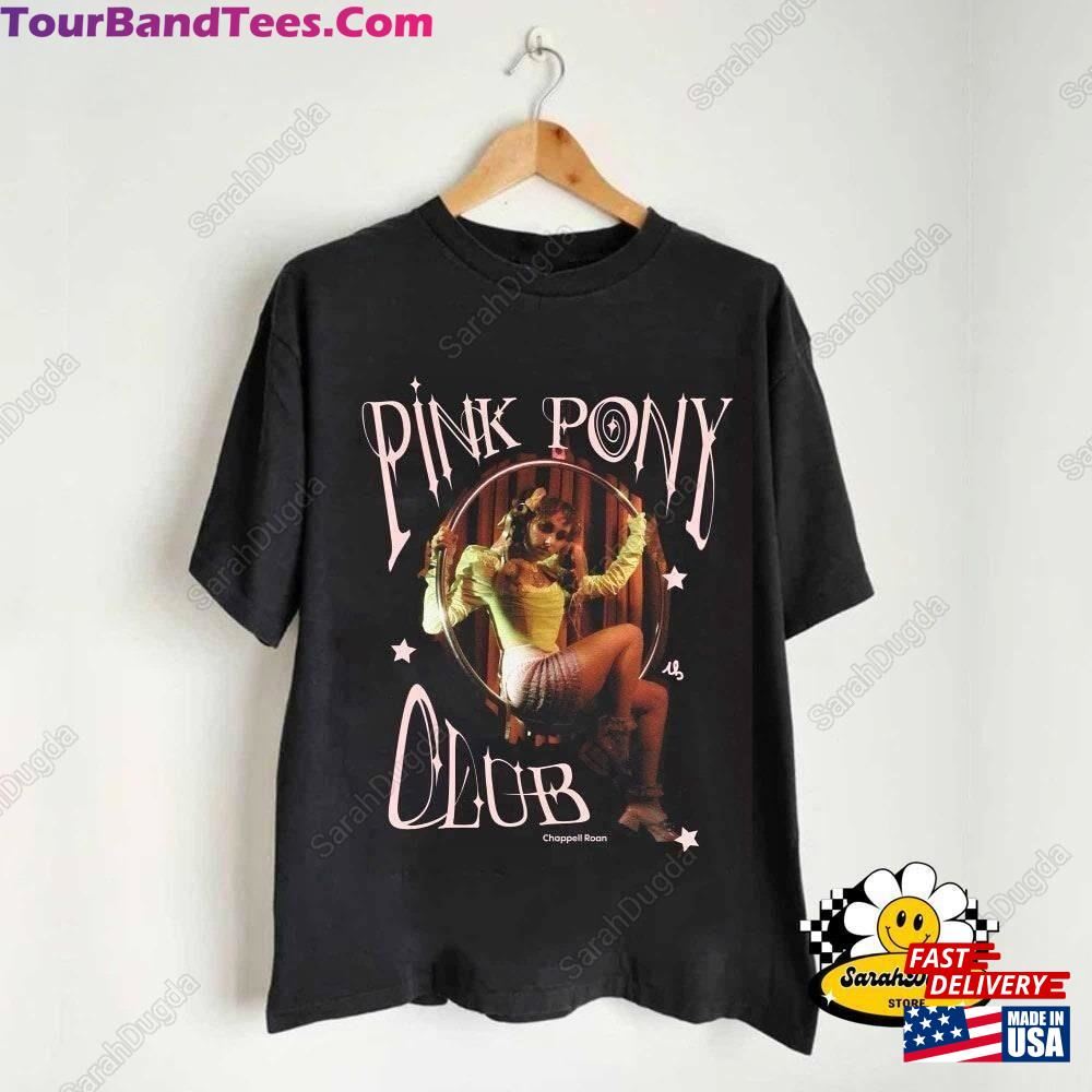 Chap Pell Roan Shirt Pink Pony Club Tour Hoodie T-Shirt 29Uf111790 – Utopia Fashion