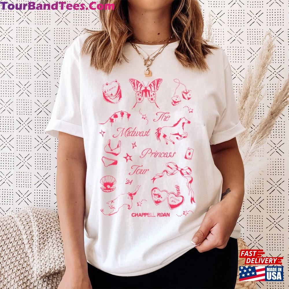 Chappell Roan T-Shirt Pink Pony Club Shirt Midwest Princess Tour Classic 29Uf115553 – Utopia Fashion