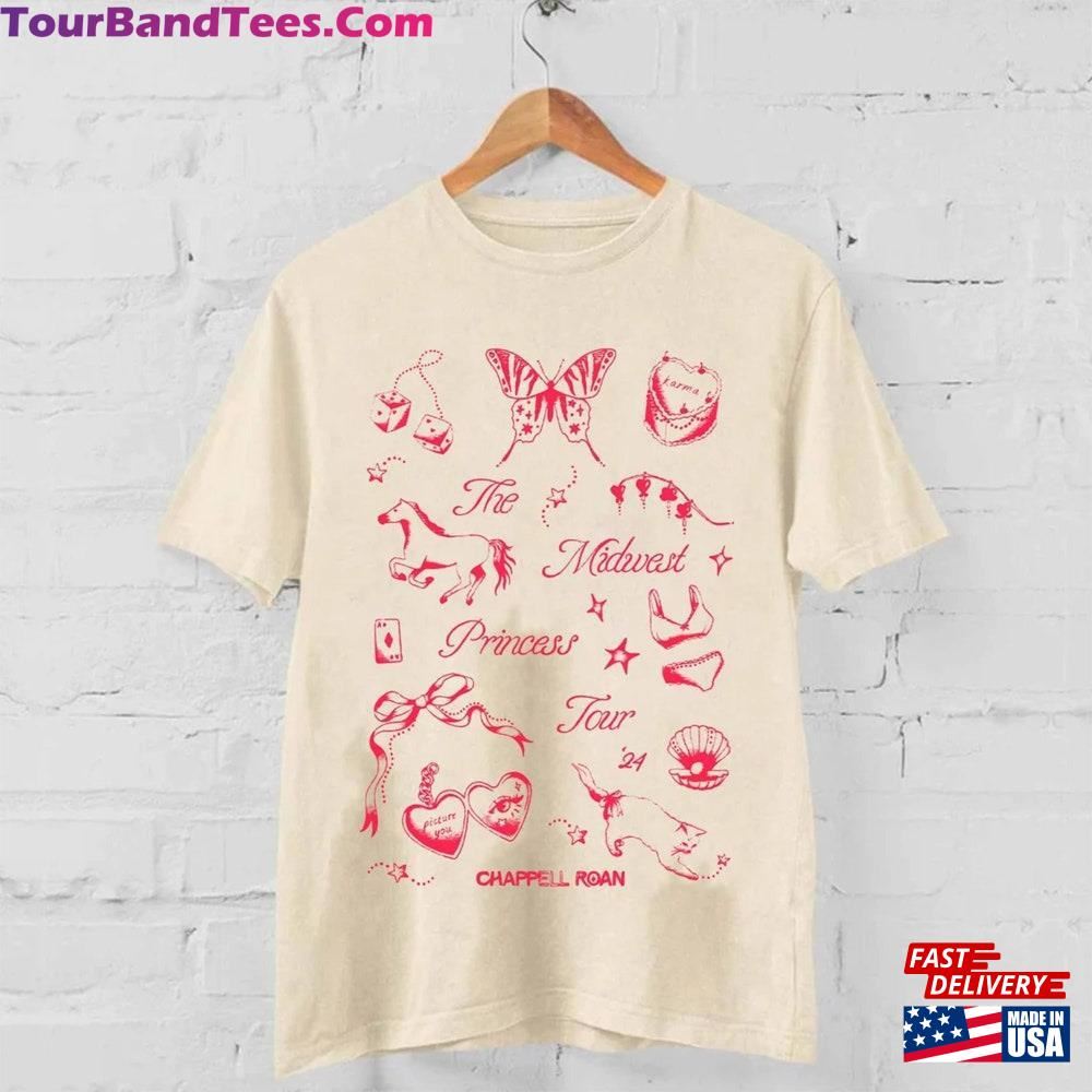 Chappell Roan T-Shirt Pink Pony Club Shirt Midwest Princess Tour Classic Sweatshirt 29Uf117645 – Utopia Fashion