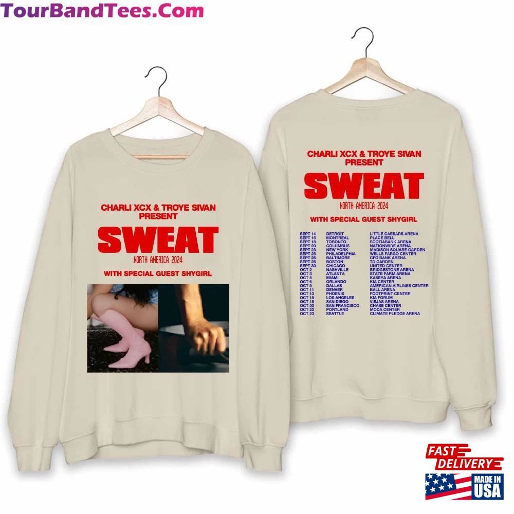 Charli Xcx And Troye Sivan Sweat Tour Shirt Concert Sweatshirt Hoodie 29Uf106904 – Utopia Fashion