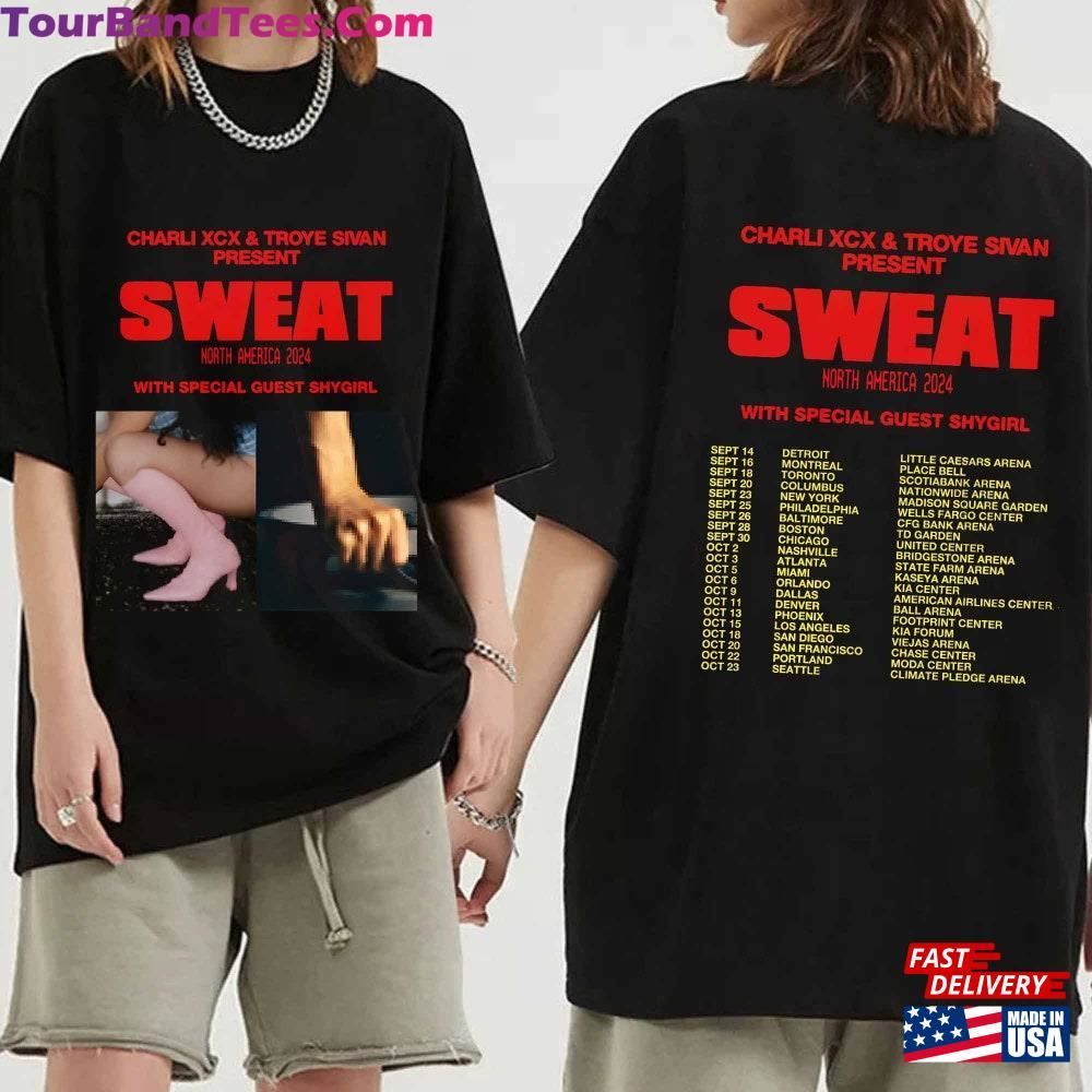 Charli Xcx And Troye Sivan Sweat Tour Shirt Concert Sweatshirt Hoodie 29Uf106904 – Utopia Fashion