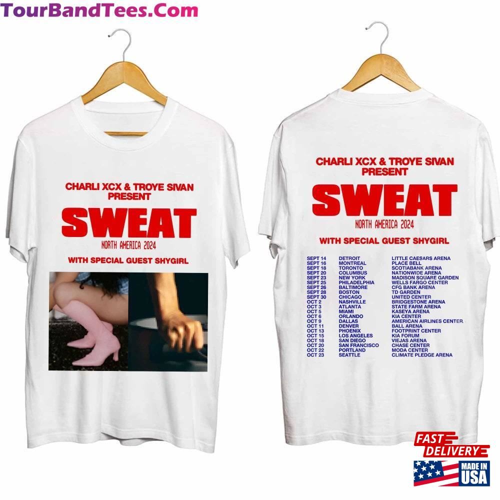 Charli Xcx And Troye Sivan Sweat Tour Shirt Concert T-Shirt Sweatshirt 29Uf097710 – Utopia Fashion