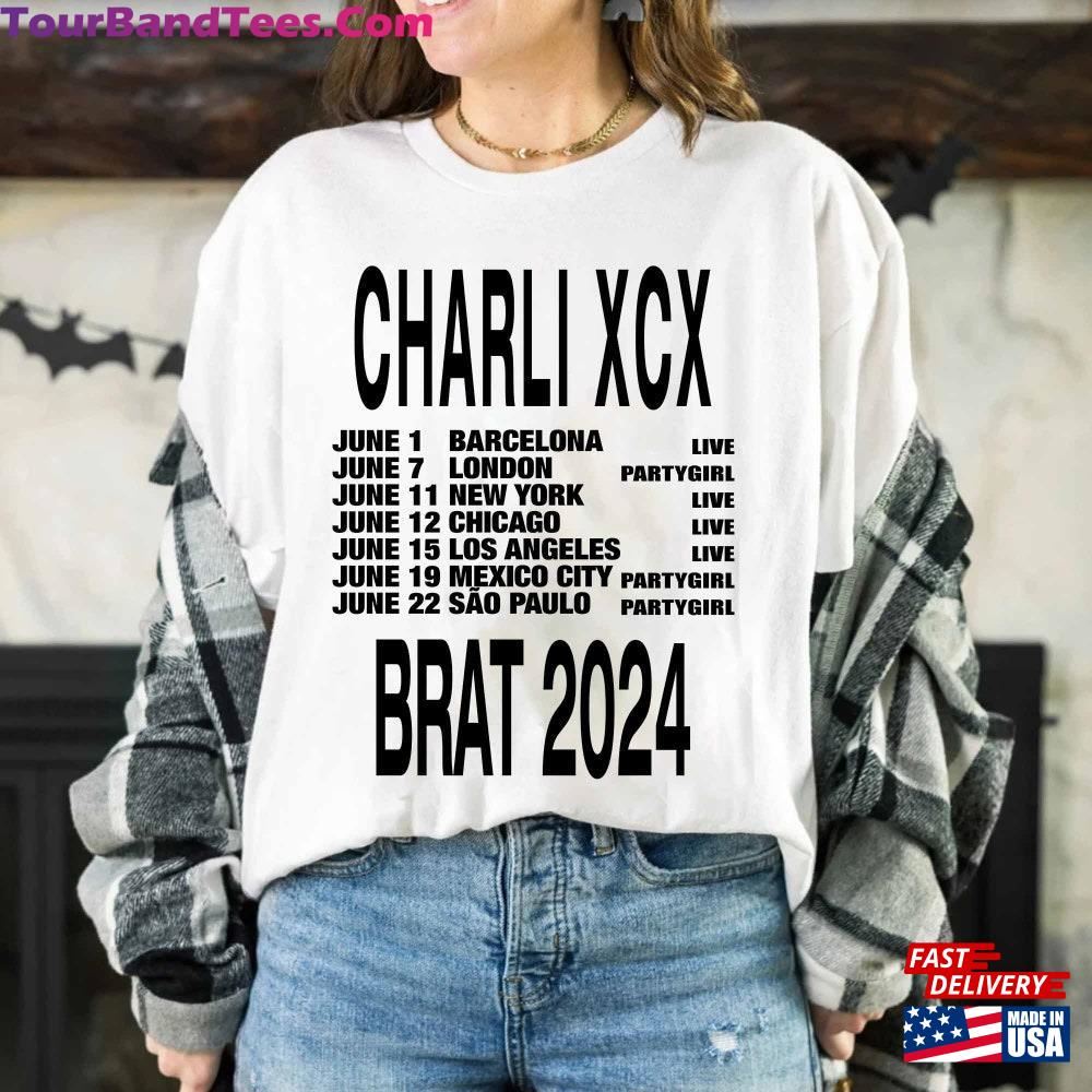 Charli Xcx Brat Tour Shirt Fan Concert Classic Hoodie 29Uf098122 – Utopia Fashion