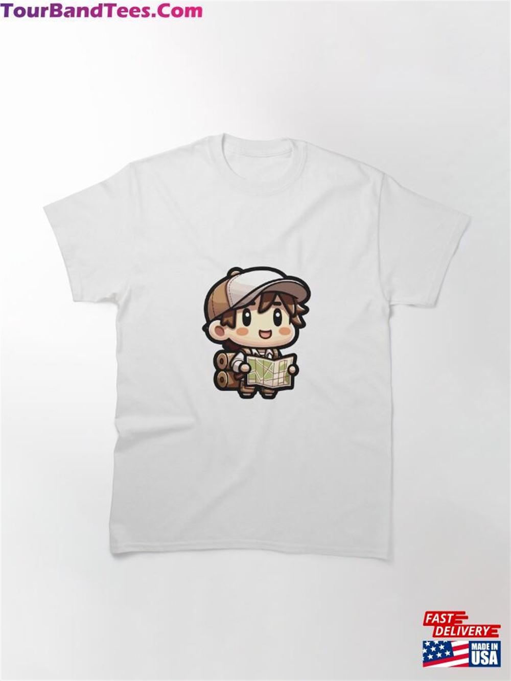 Chibi Kawaii Adventure Boy Classic T-Shirt 29Uf116487 – Utopia Fashion