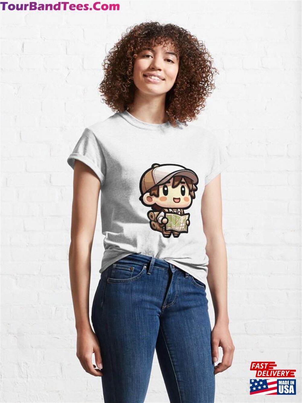 Chibi Kawaii Adventure Boy Classic T-Shirt 29Uf116487 – Utopia Fashion