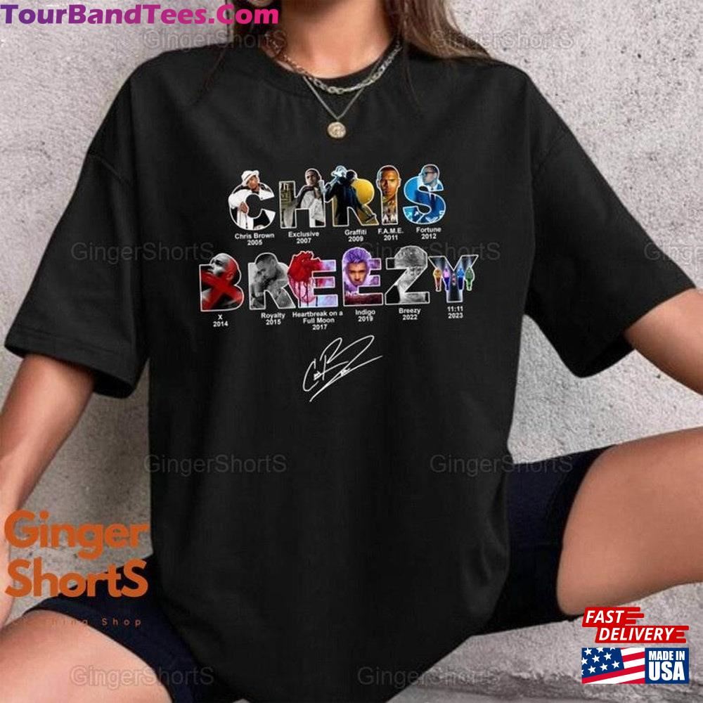 Chris Brown Tour Shirt Fan Concert Classic Unisex 29Uf117427 – Utopia Fashion