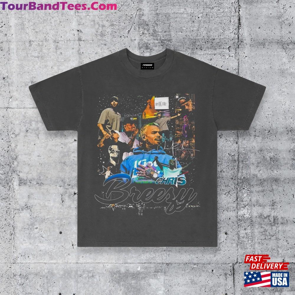 Chris Brown Breezy Concert Tour Merch Streetwear T-Shirt Sweatshirt Classic 29Uf106298 – Utopia Fashion