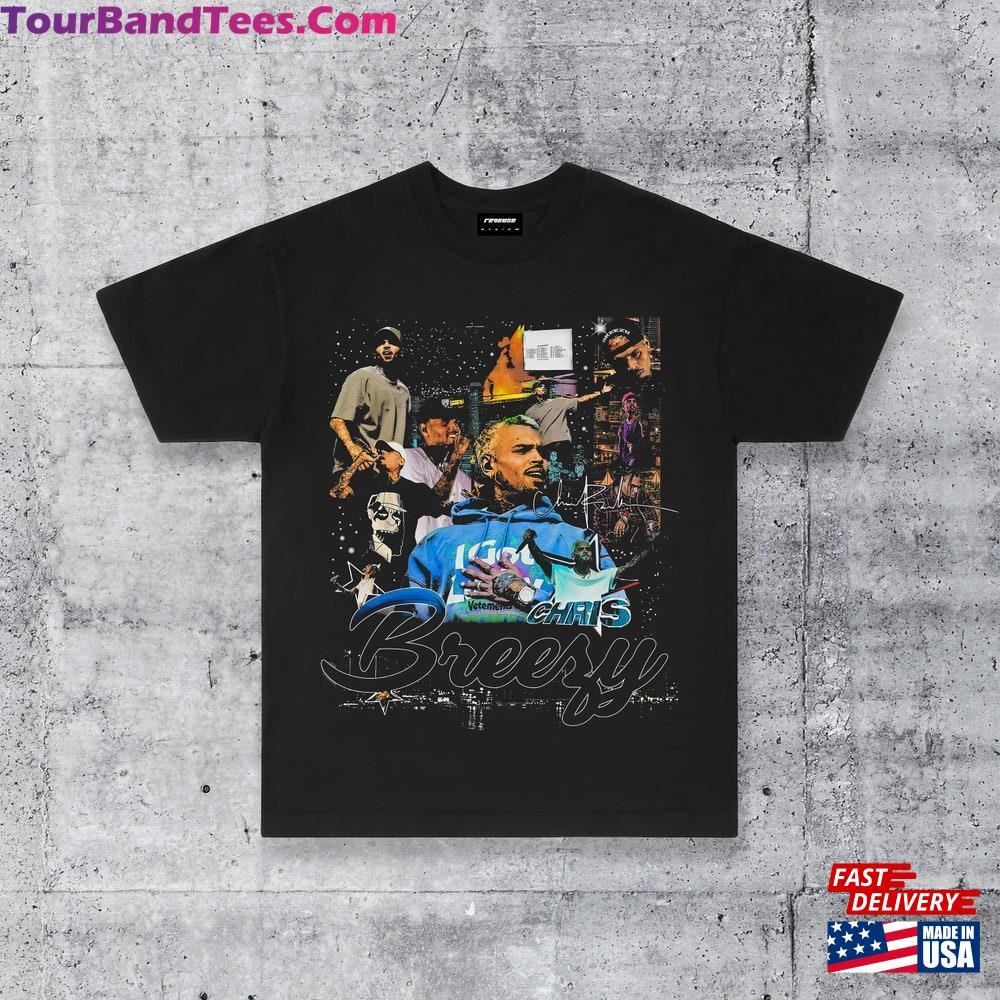 Chris Brown Breezy Concert Tour Merch Streetwear T-Shirt Sweatshirt Classic 29Uf110674 – Utopia Fashion