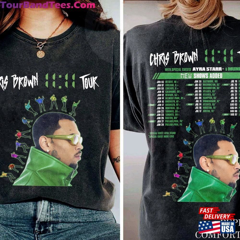 Chris Brown Shirt Tour Breezy Classic T-Shirt 29Uf092235 – Utopia Fashion