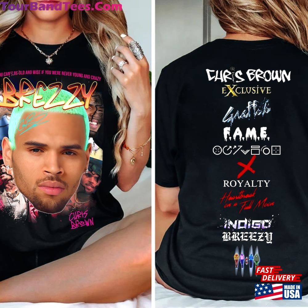 Chris Brown Shirt Tour Breezy Hoodie Sweatshirt 29Uf092619 – Utopia Fashion