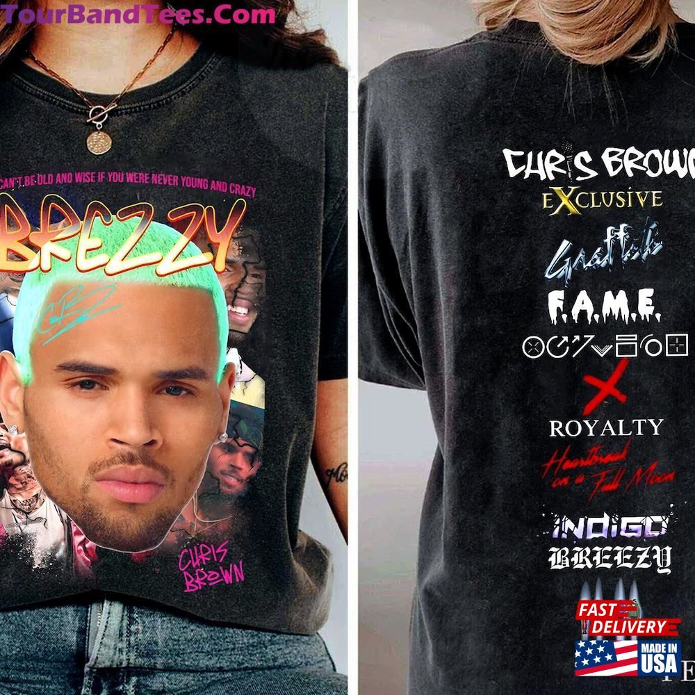 Chris Brown Shirt Tour Breezy Hoodie Sweatshirt 29Uf092619 – Utopia Fashion