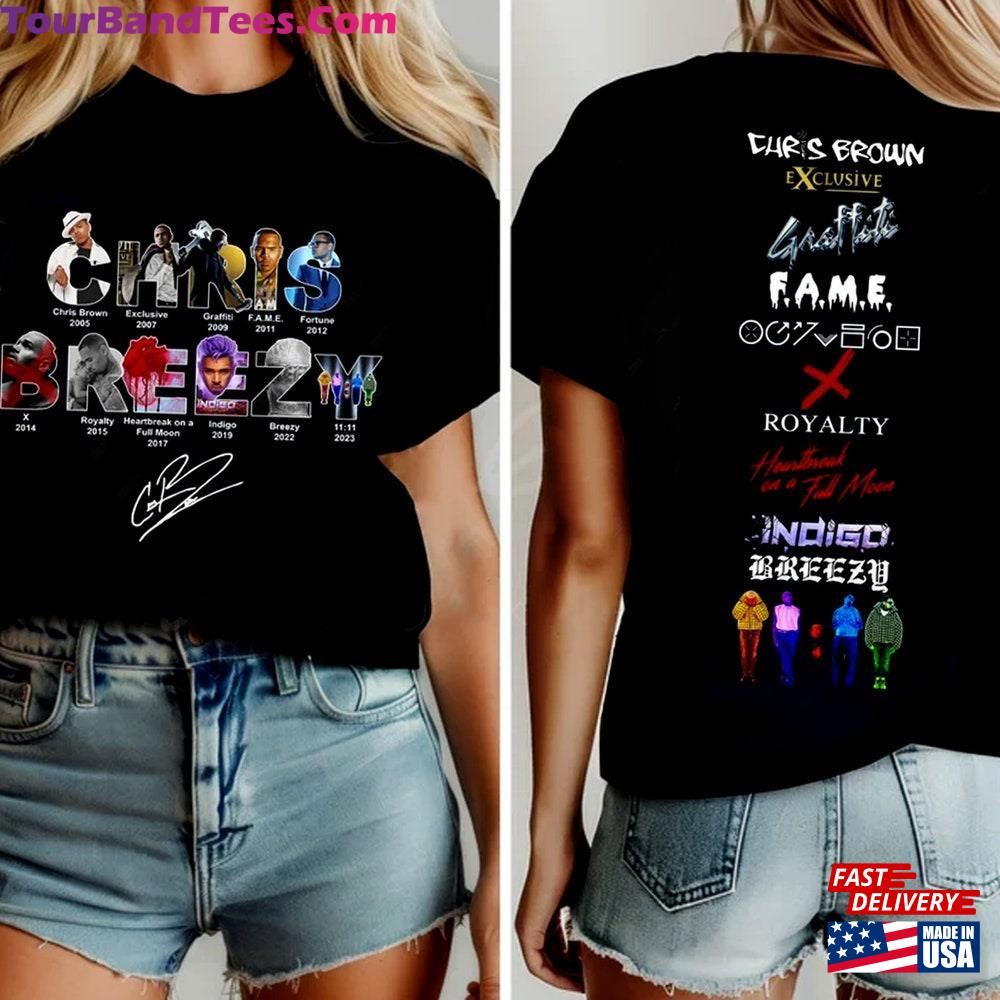 Chris Brown Shirt Tour Fan T-Shirt Sweatshirt 29Uf117129 – Utopia Fashion