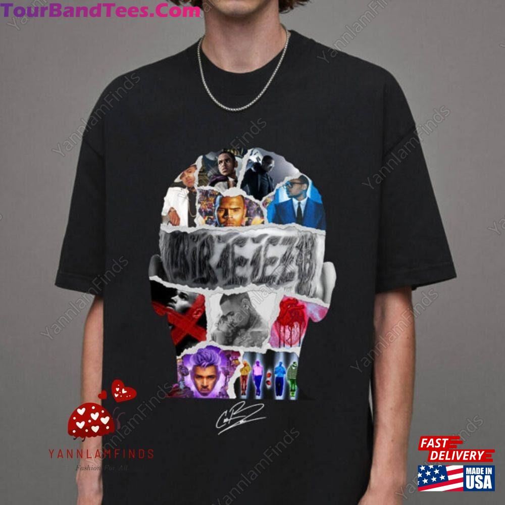 Chris Brown Shirt Breezy Tour Classic T-Shirt 29Uf097876 – Utopia Fashion