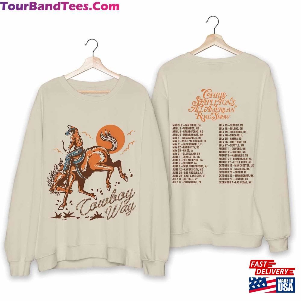 Chris Stapleton All American Road Show Tour Shirt Fan Sweatshirt T-Shirt 29Uf092100 – Utopia Fashion