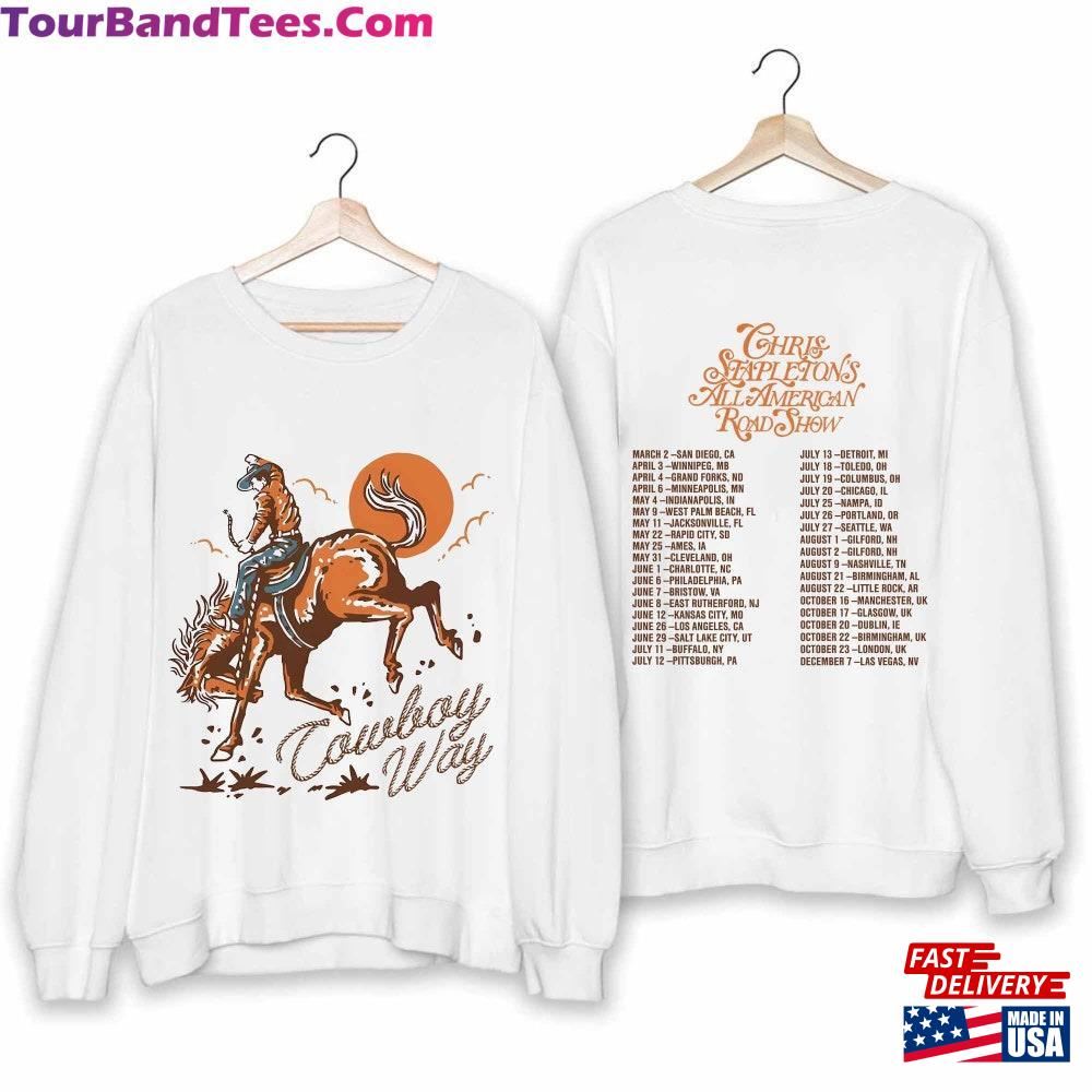 Chris Stapleton All American Road Show Tour Shirt Fan Sweatshirt T-Shirt 29Uf092100 – Utopia Fashion