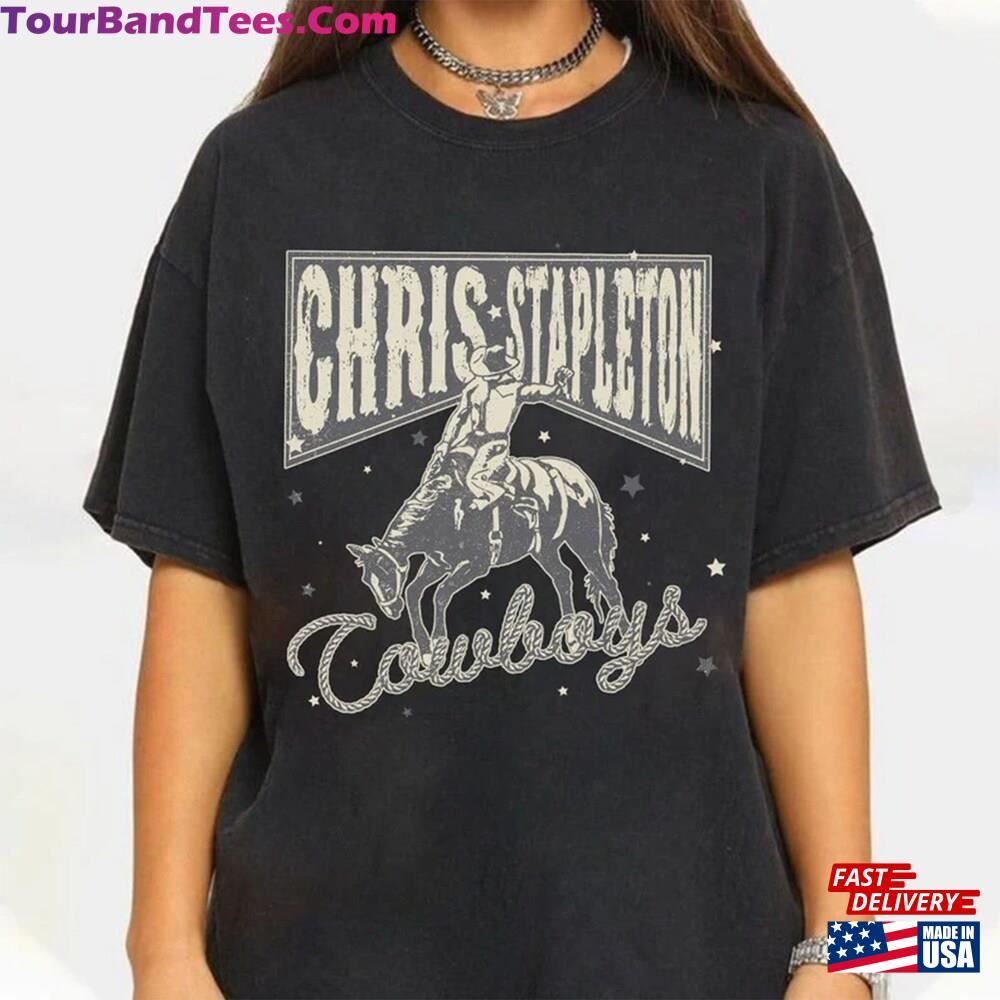 Chris Stapleton Cowboy T-Shirt Boho Style Shirt Country Music Unisex 29Uf102203 – Utopia Fashion