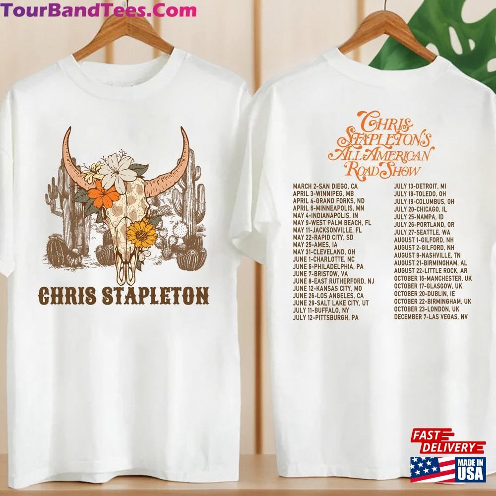 Chris Stapleton Graphic Shirt All American Road Show Tour Fan Gift T-Shirt Classic 29Uf112522 – Utopia Fashion