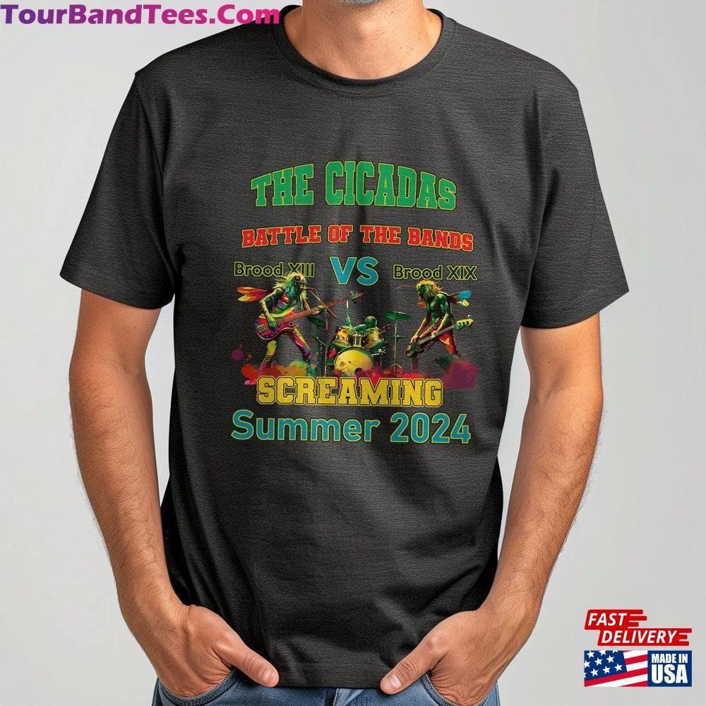 Cicada Battle Of The Bands Tee T-Shirt Sweatshirt 29Uf117826 – Utopia Fashion