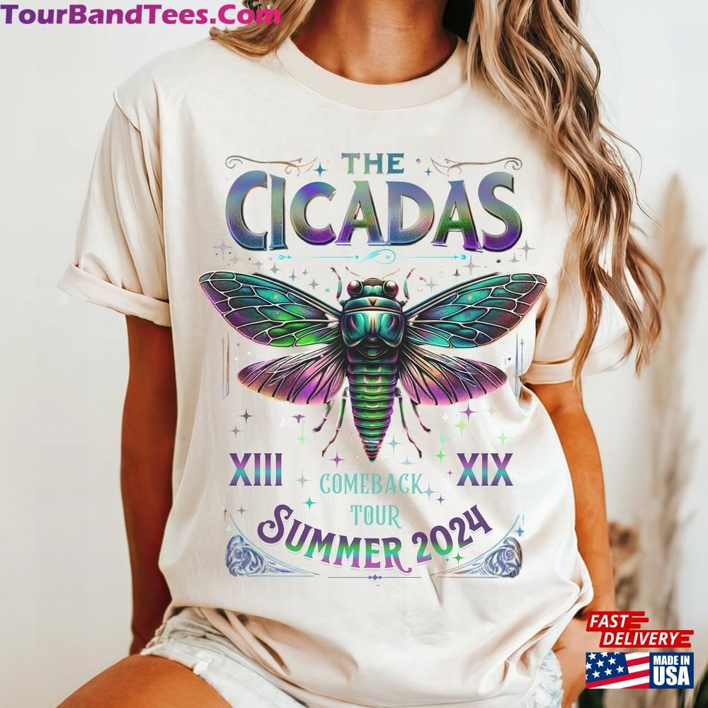 Cicada Comeback Tour Tshirt T-Shirt Classic 29Uf101671 – Utopia Fashion