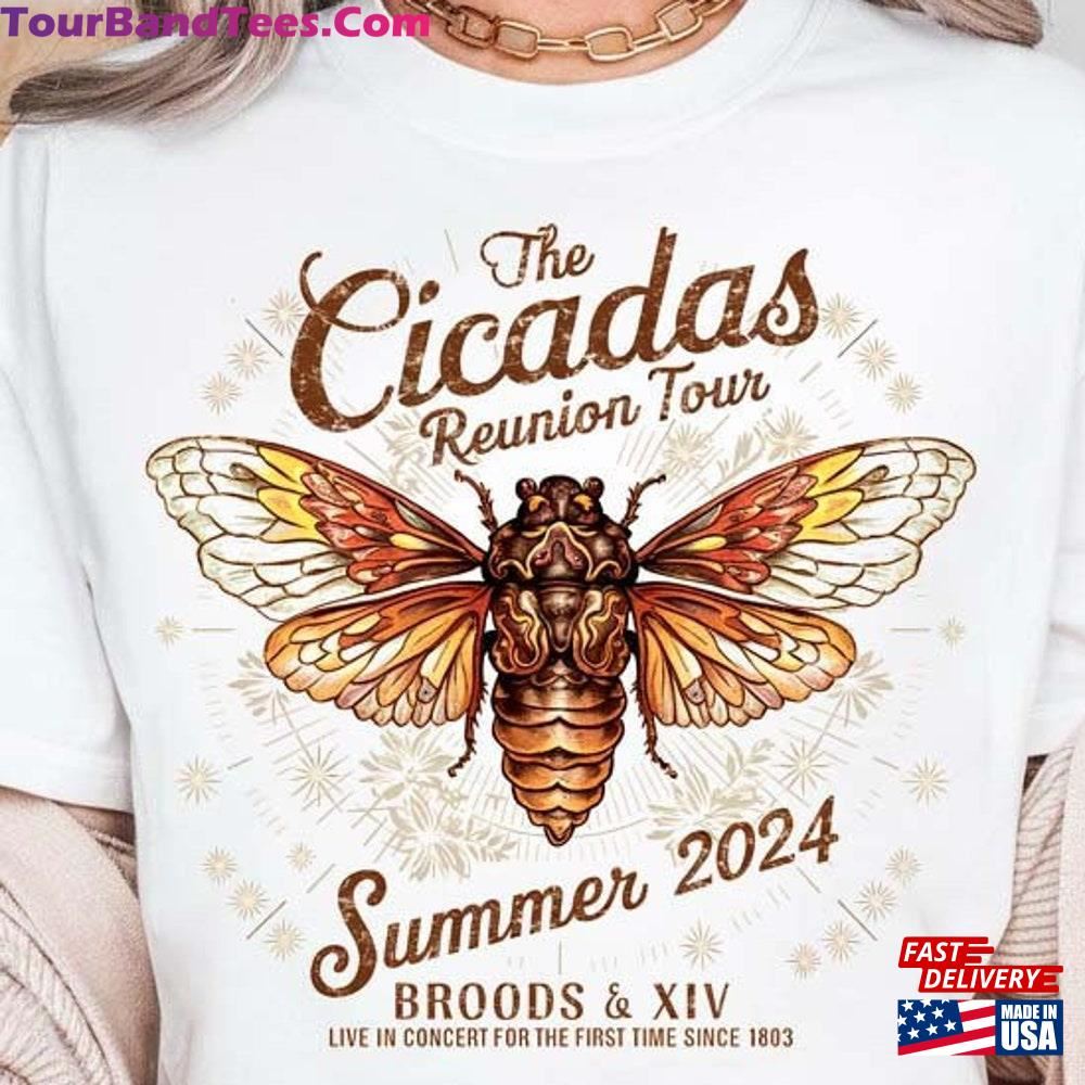 Cicada Concert T-Shirt Vintage Style Tour Tee Year Of The Cicadas Shirt Unisex Classic 29Uf102398 – Utopia Fashion