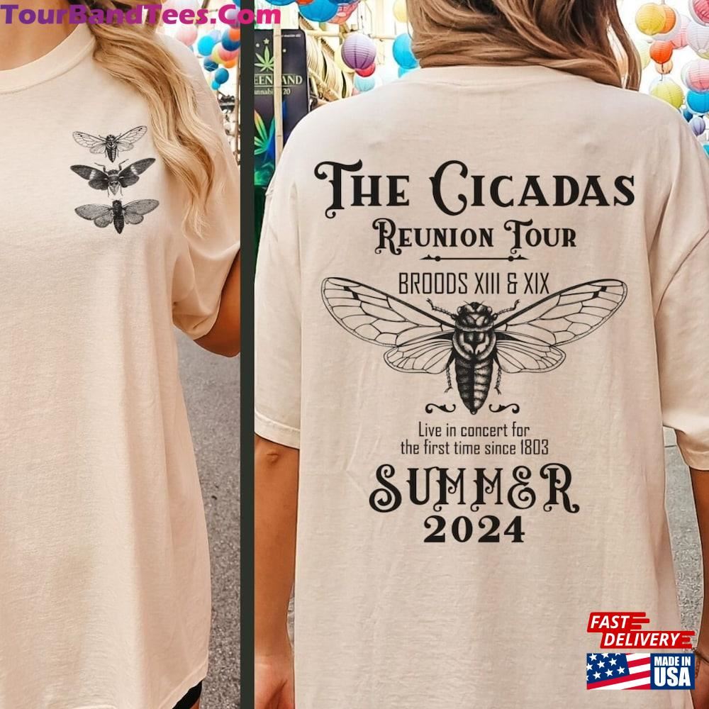 Cicada Concert Tour Comfort Colors Shirt Sweatshirt Hoodie 29Uf111628 – Utopia Fashion