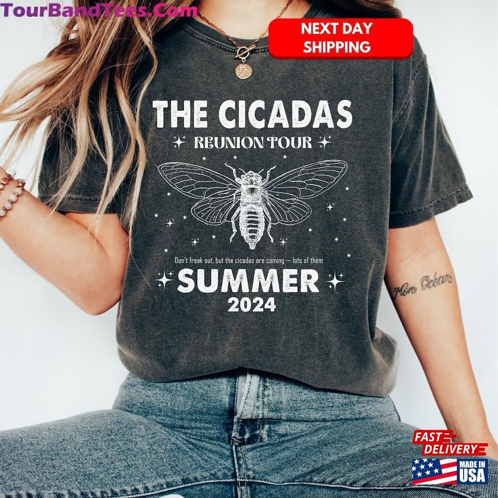 Cicada Concert Tour Shirt Year Of Apparel Insect Bug Clothing Sweatshirt Hoodie 29Uf096066 – Utopia Fashion