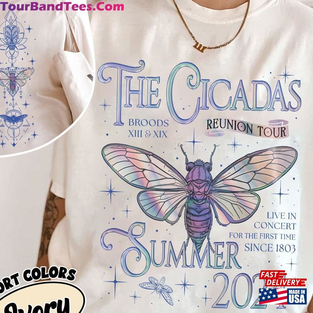 Cicada Reunion Summer Comfort Colors Shirt Concert Tour Invasion Emergence Sweatshirt Classic 29Uf097828 – Utopia Fashion