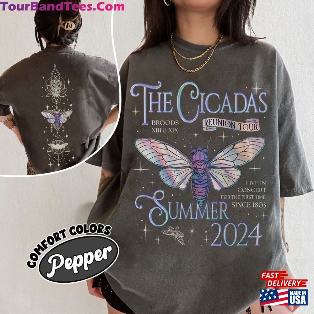 Cicada Reunion Summer Comfort Colors Shirt Concert Tour Invasion Emergence Sweatshirt Classic 29Uf097828 – Utopia Fashion