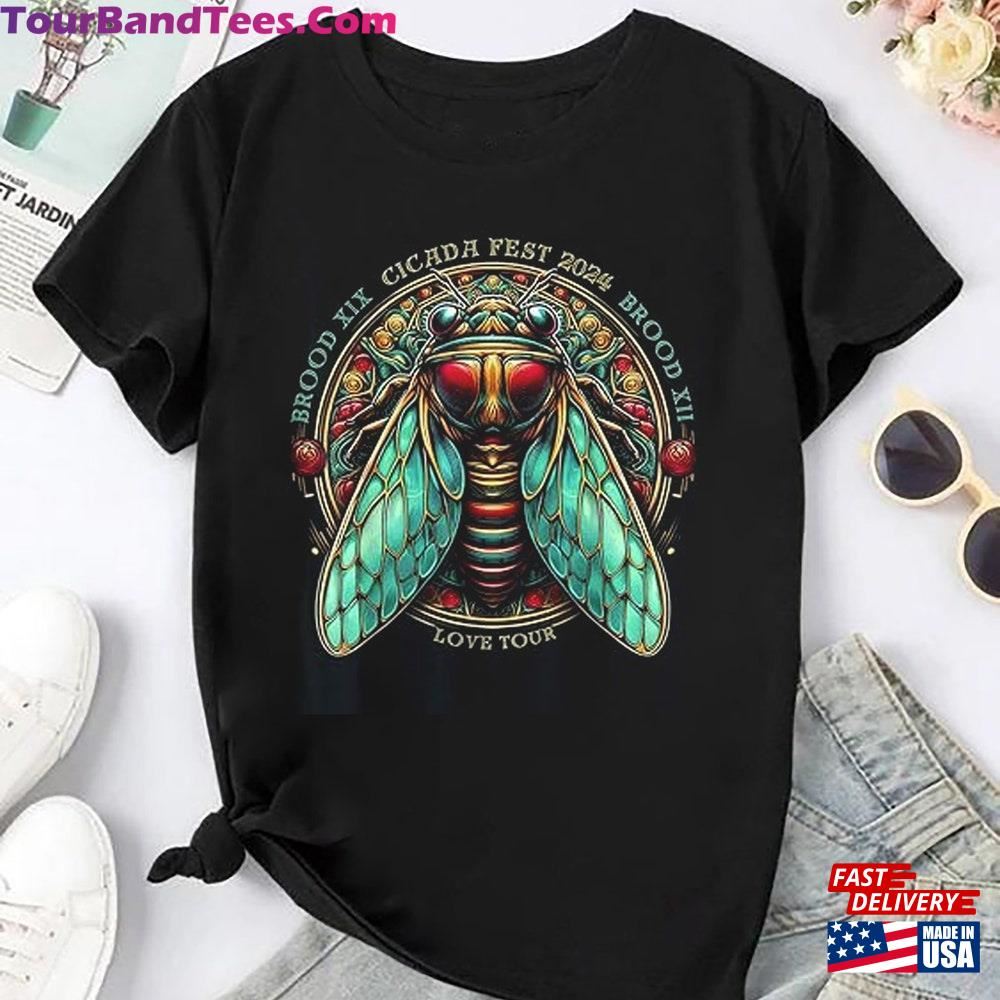 Cicada Reunion Summer Tour T-Shirt Vintage Shirt Invasion Classic 29Uf101494 – Utopia Fashion